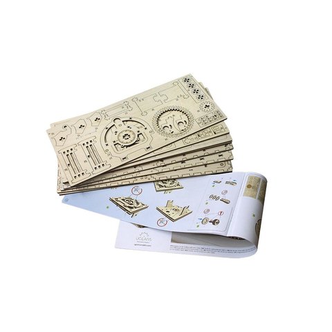 Механический 3D-пазл UGEARS Сейф Превью 7
