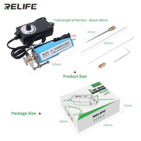 Пристрій для зняття OCA-клею RELIFE RL-056B, 2 in 1 Прев'ю 8