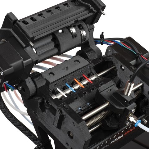 Набір для кольорового друку Prusa MMU3 Full Kit MK4S / MK3.9S (комплект для складання) Прев'ю 1