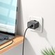 Сетевое зарядное устройство Hoco CS11A, черный, с micro-USB кабелем тип-В, 1 порт, #6942007603584 Превью 2