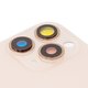 Housing Back Cover compatible with iPhone 11 Pro Max, (golden, with camera lens, small hole, matte gold) Preview 1