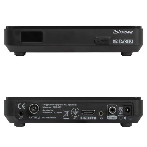 Автомобильный ТВ-тюнер DVB-T2 с функцией записи Strong SRT 8501 Прев'ю 1