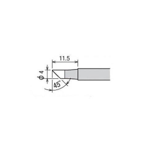 Punta de recambio para cautín Goot RX-80HRT-4C Vista previa  1