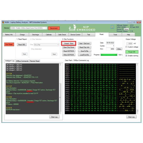 Licencia para eliminación de errores del microcircuito de batería DJI (1 año) Vista previa  1
