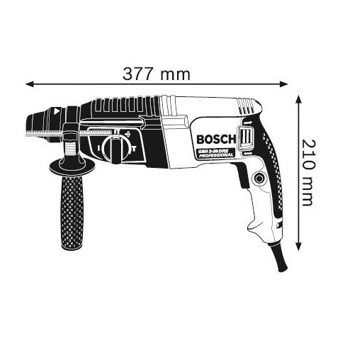 Перфоратор професійний Bosch GBH 2-26 DRE Прев'ю 1