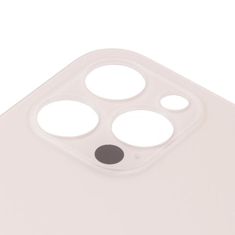 Задняя панель корпуса для iPhone 12 Pro, золотистая, не нужно снимать стекло камеры, Original (PRC), big hole Превью 1