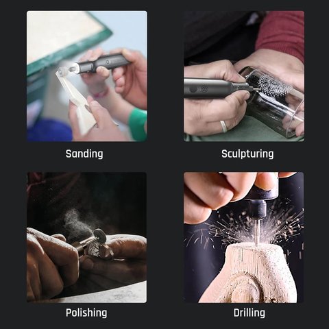 Шліфувальна машина Greenworks AGK302, 52 in 1, 80W Прев'ю 6