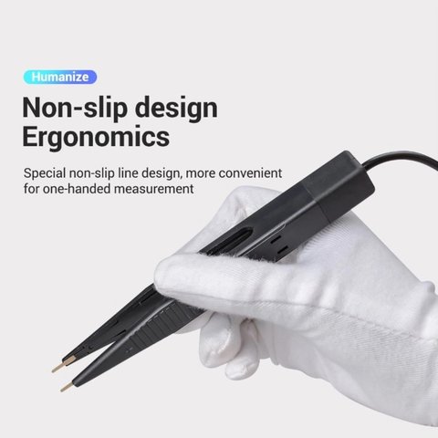 Измерительный щуп для мультиметра Aida AX-TLP, тестер-SMD, пинцет Превью 2