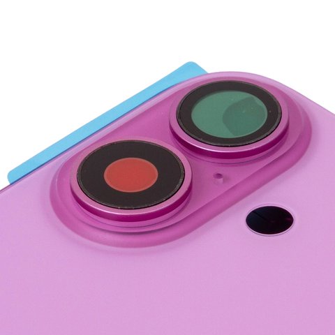 Корпус для iPhone 16, розовый, с держателем SIM-карты, с боковыми кнопками, Original (PRC), EU version Превью 1