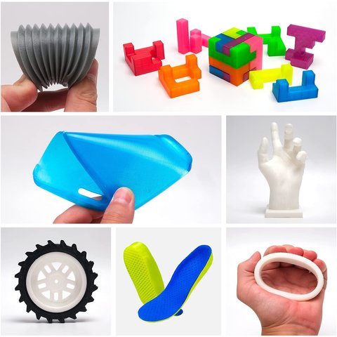 Філамент для 3D-принтера eSUN TPU-95A Clear, 1 кг Прев'ю 4