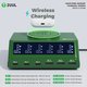 Сетевое зарядное устройство 2UUL PC11, 110 Вт, Quick Charge, Power Delivery (PD), MagSafe, с беспроводной зарядкой, 6 портов Превью 2