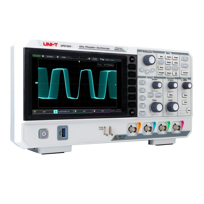 Цифровий осцилограф UNI-T UPO1204 Зображення 2