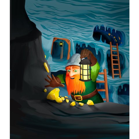 Дорожная магнитная игра-головоломка Smart Games Золото гнома Превью 1