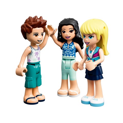 Конструктор LEGO Friends Лісовий будинок на колесах і яхта (41681) Прев'ю 9