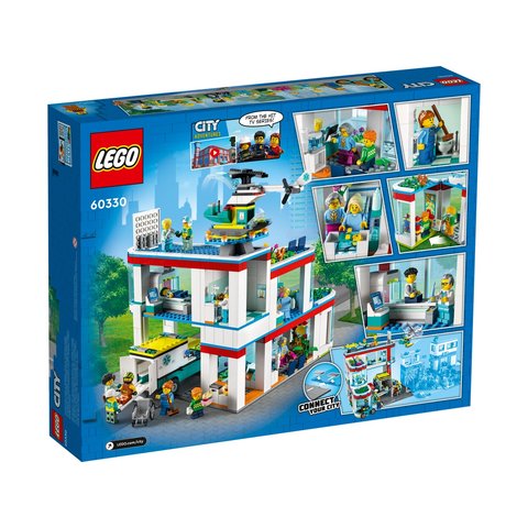 Конструктор LEGO City Лікарня (60330) Прев'ю 1