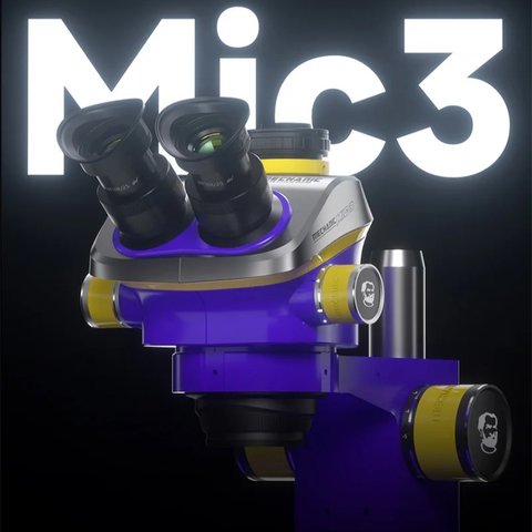 Мікроскоп Mechanic MIC3-B11, тринокулярний, 7-50X Прев'ю 1
